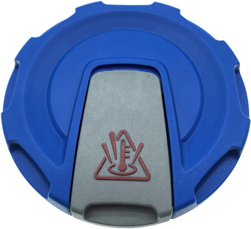 bekelan Radiator Expansion Tank Coolant Reservoir Cap Cover for Audi A4 A5 A6 A7 A8L S4 S5 Q5 Q7 Q8 RS4 RS5 & VW Toureg & Porsche Coolant Recovery Surge Tank Cap,Replace 4M0121321J 4M0121321K Antifreeze Cap - Image 1